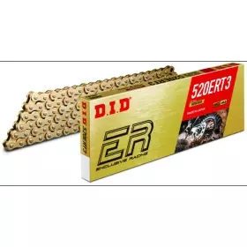 Chaine Racing DID 520 ERT3 x 96 Maillons - Or 533020961