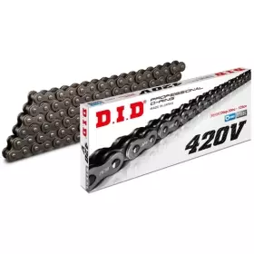 Chaine Renforcée DID 420 V x 104 Maillons - Noir 531051041