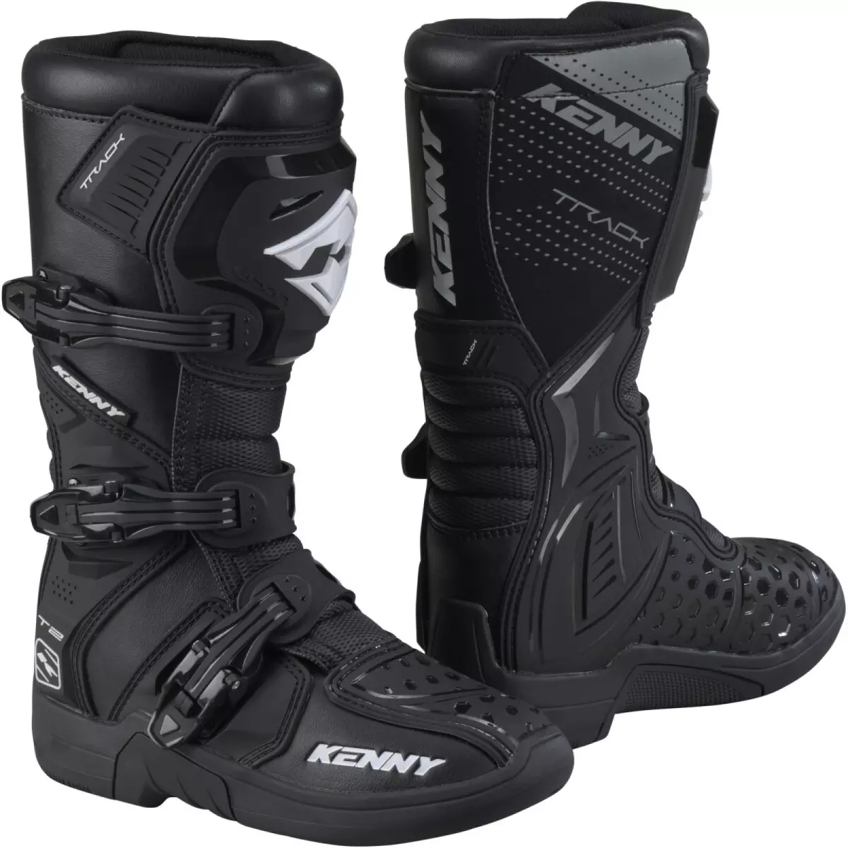 Bottes Cross Enfant Kenny T2 Track Junior Noir