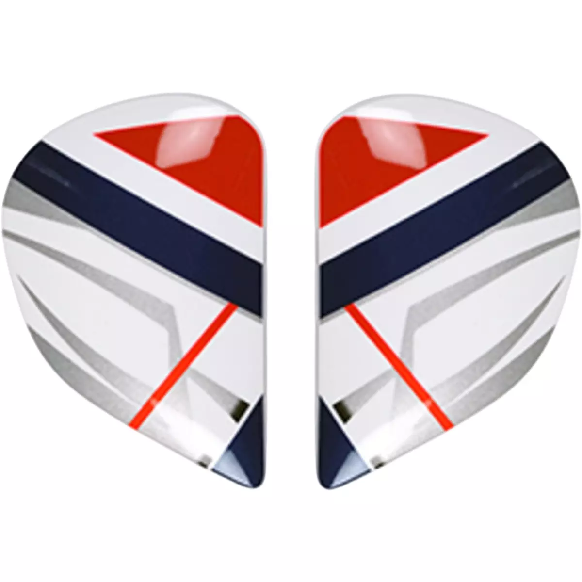 Platines Écran Arai SAJ Superstar Rouge