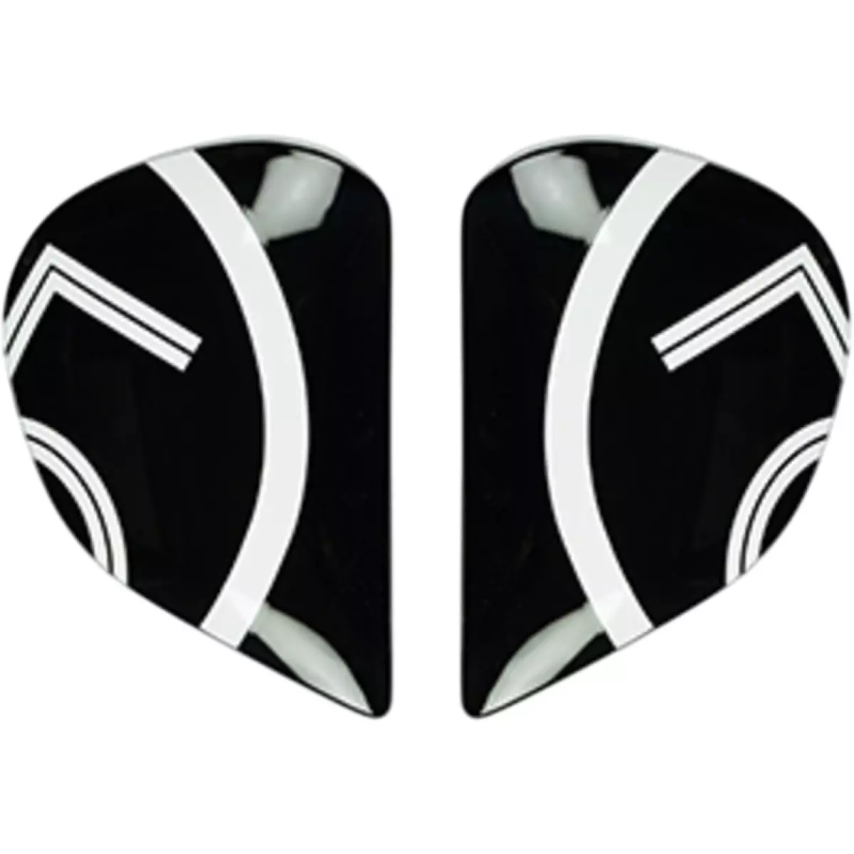Platines Écran Arai SAJ Concept Noir