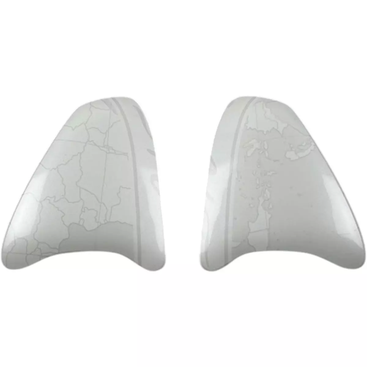 Platines Écran Arai SZ-R VAS-Z Harada Tour Blanc