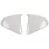 Platines Ecran Arai PSS Diamond Blanc