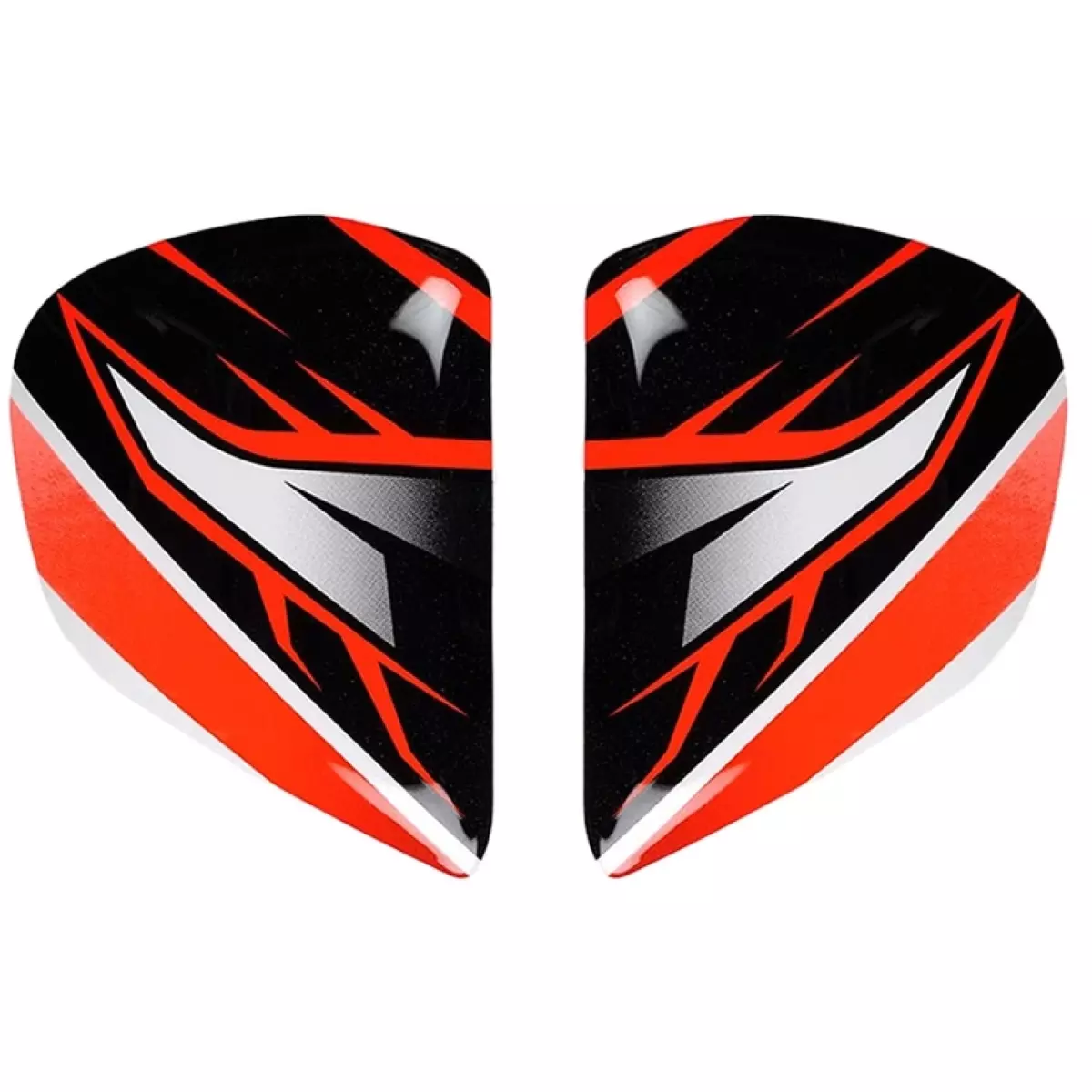 Platines Arai Red&Blue
