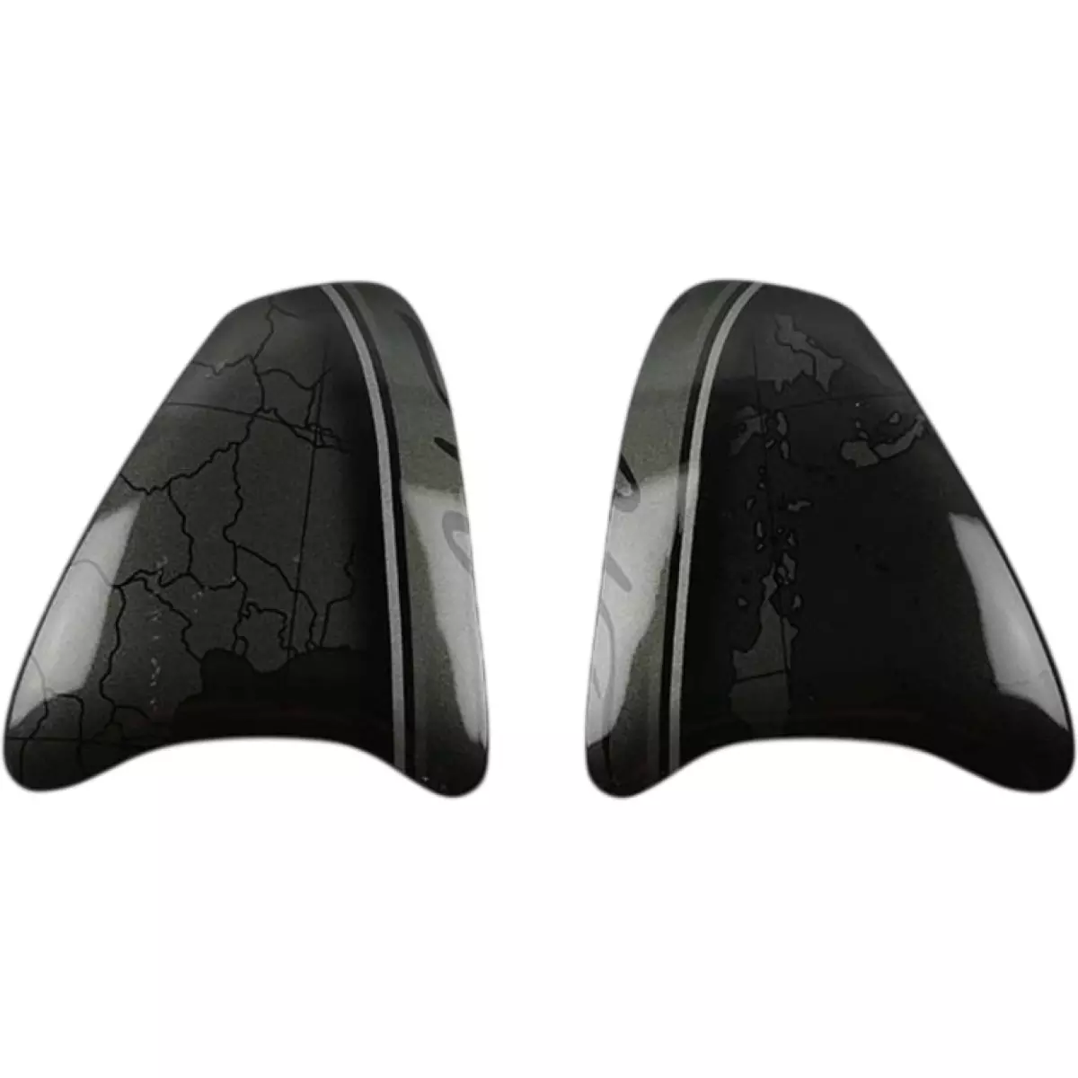 Platines Écran Arai SZ-R VAS-Z Harada Tour Noir