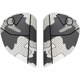 Plaques Pivot ARAI Super AdSis J (LRS) Command White Rebel