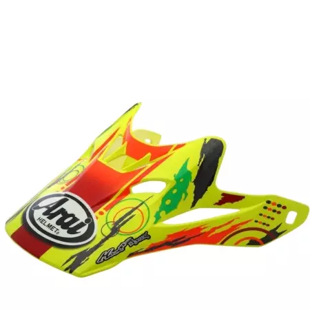 Casquette De Casque Offroad Arai MX-V Scratch Crazy - Visière casque cross ARAI