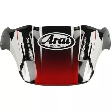 Casquette De Casque Arai Detour Tour-X4 Rouge - Pièces détachées casque moto ARAI