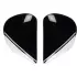 Platine Ecran Arai SAJ Target Noir Blanc