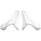 Ventilations Arrière Latérales Supérieure Arai Center Side Duct Casque MX-V Blanc