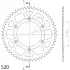 Couronne Alu Supersprox Ral-210:50   51-32045-50