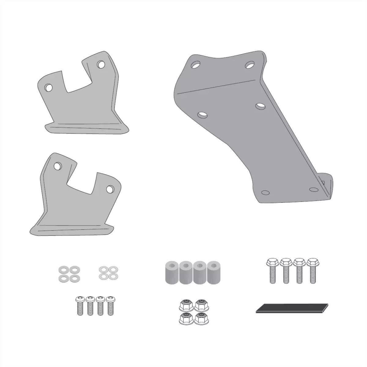Kit De Fixation Givi 2169KIT Support Latéral
