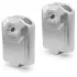 Réhausse Guidon SW-Motech Diamètre 22mm Hauteur 50mm Argent
