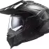 Casque LS2 MX701 Explorer Carbon Solid Carbon Brillant