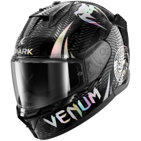 Casque Shark D-Skwal 3 Venum Noir Chrome Gris