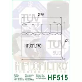 Filtre À Huile Hiflofiltro - HF515