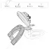 Fixation Shad Sacoche Réservoir Click System Kawasaki KLE500 - K016CS