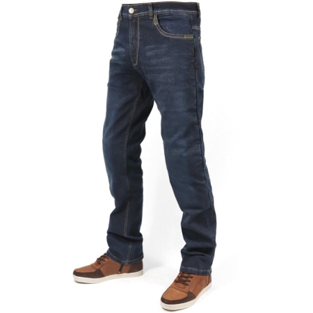 Jean Harisson Single Layer Clyde Evo Bleu - Pantalon moto HARISSON