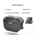 Valises Latérales Shad TR27 Terra Noir Couvercle Alu