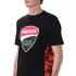 T-shirt Ducati Corse 2026 Noir Rouge Camouflage