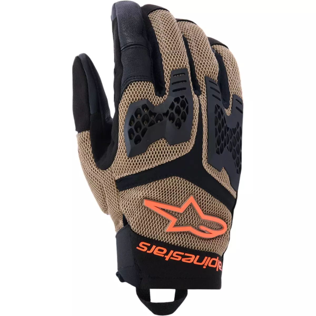Gants Alpinestars Manti Air Kaki Noir Orange Fluo