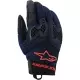 Gants Alpinestars Manti Air Bleu Rouge Fluo Asphalt