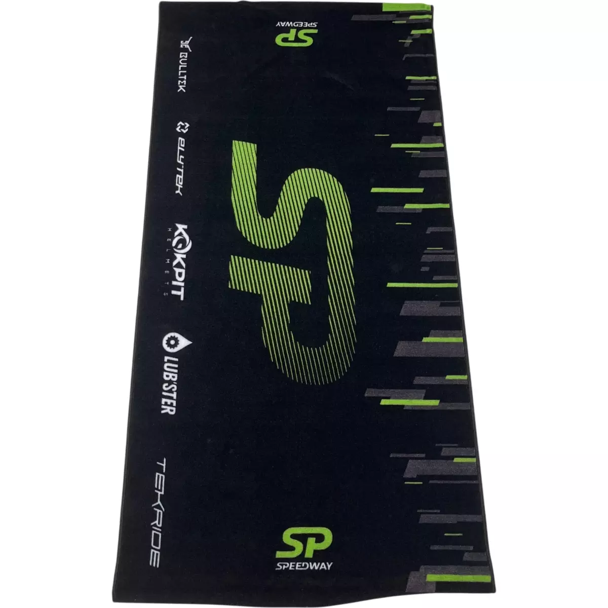 Tapis Environnemental Spedway 200 X 100 Noir Vert CE FFM-FIM