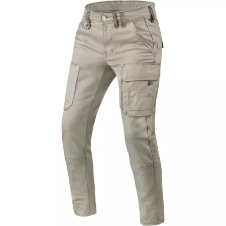 Pantalon REV'IT Cargo Brant Slim L30 Sable - Pantalon moto REV'IT