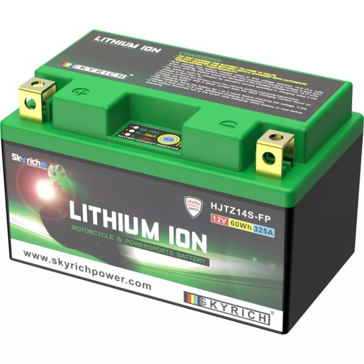 Batterie Skyrich Lithium LTZ14S 12V 5Ah - Prête À L'emploi