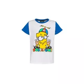 T-Shirt Enfant VR46 Heritage Blanc