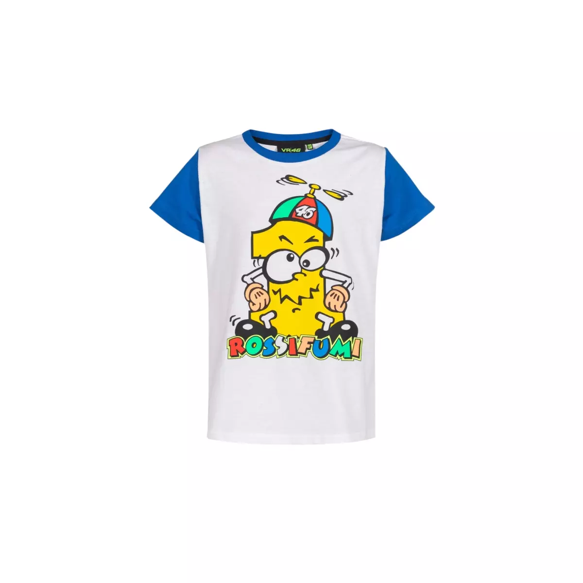 T-Shirt Enfant VR46 Heritage Blanc
