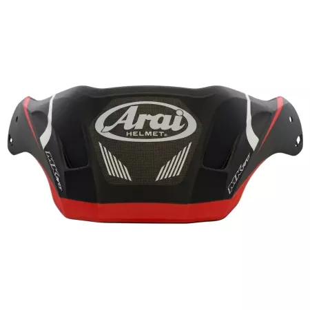 Casquette De Casque Arai TX-4 Break Rouge - Pièces détachées casque moto ARAI
