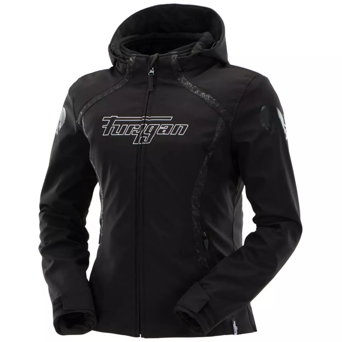 Blouson Femme Furygan Skye Blanc Noir