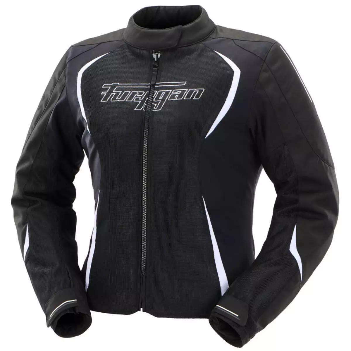Blouson Femme Furygan Odessa Evo 3In1 Vented+ Blanc Noir