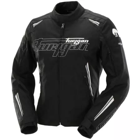 Blouson Femme Furygan Agata Argent Blanc Noir