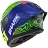 Casque Shark Skwal Cup Replica Granado Bleu Vert Jaune