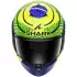 Casque Shark Skwal Cup Replica Granado Bleu Vert Jaune