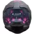 Casque LS2 FF818 Storm III Burst Noir Rose