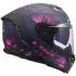 Casque LS2 FF818 Storm III Burst Noir Rose