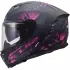Casque LS2 FF818 Storm III Burst Noir Rose