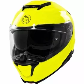 Casque Kokpit K-967 Solid Jaune Fluo
