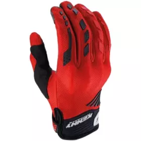 Gants Cross Kenny Titanium D3O Rouge