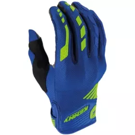 Gants Cross Kenny Titanium D3O Bleu