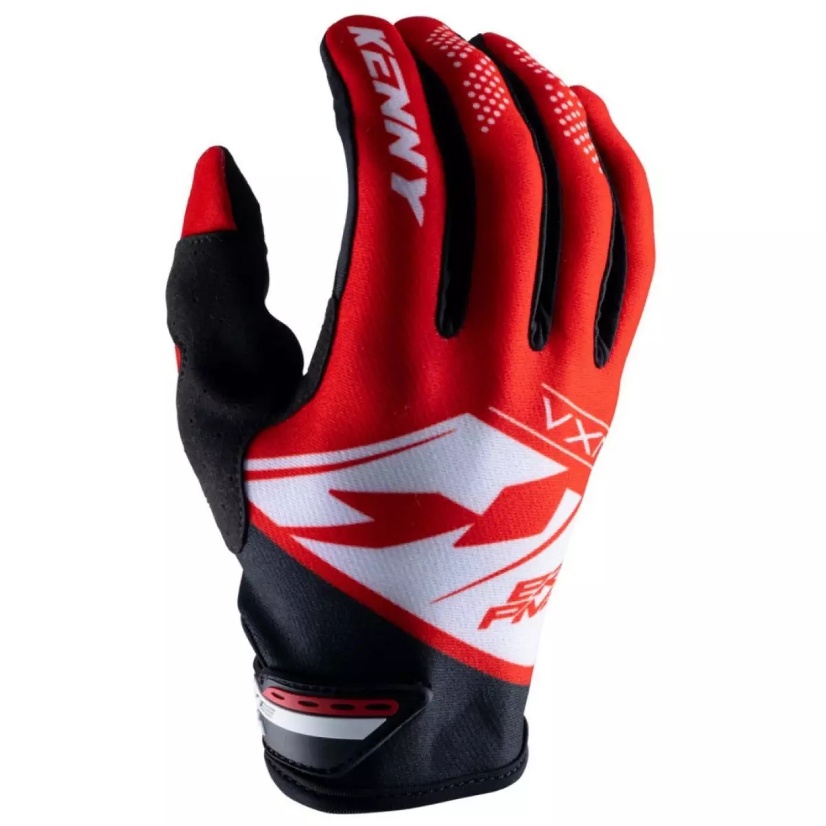 Gants Cross Kenny Brave Rouge