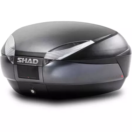 Top Case Shad SH48 Gris Foncé Noir - Top Case et Valise Moto SHAD