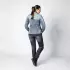 Veste Femme IXS Rapid Bigair 1.0 Bleu Gris