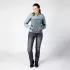 Veste Femme IXS Rapid Bigair 1.0 Bleu Gris