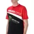 T-shirt Ducati Corse X Monster Energy Rouge Noir