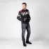 Blouson IXS Rapid STX 2.1 Laminated Noir Rouge Gris