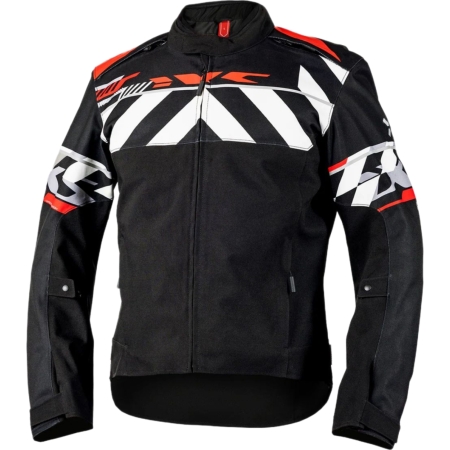 Blouson IXS Rapid STX 2.1 Laminated Noir Rouge Gris - Blouson Moto IXS
